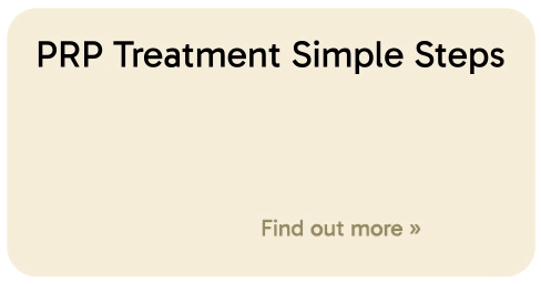 The PRP Treatment steps