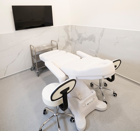PRP treatment room