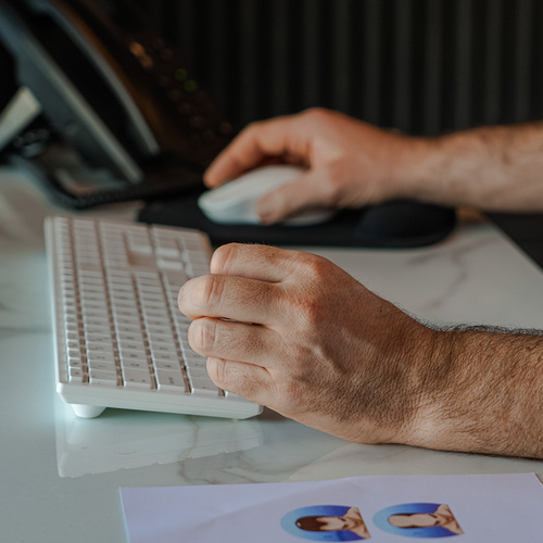 Total Hair Restoration reception desk