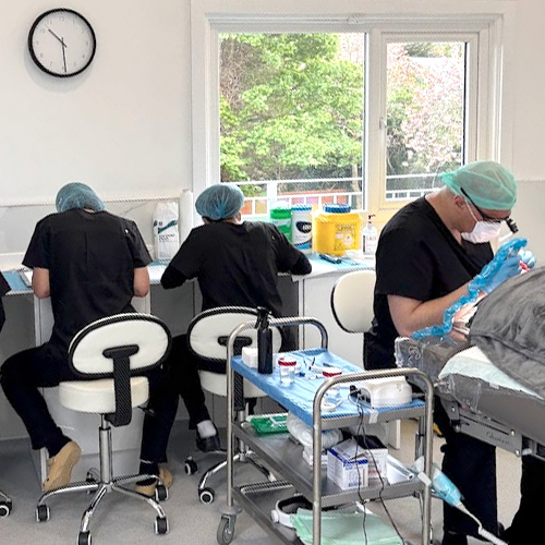 Clinic treatment team